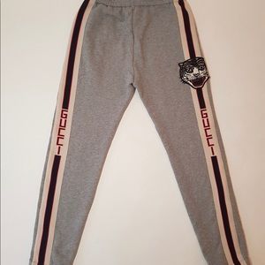 Gucci Gray Track Long Pants